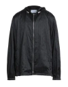 Ferragamo Man Jacket Black Size L Polyamide In Black