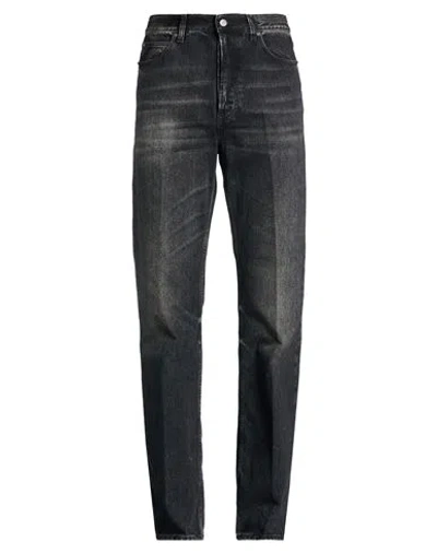 Ferragamo Man Jeans Black Size 36 Cotton