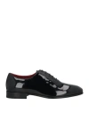 Ferragamo Aiden Series Lace-up Business Casual Shoes In Black