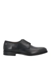 Ferragamo Pershore Leather Derby In Black