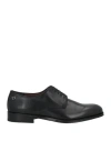 Ferragamo Pershore Leather Derby In Black