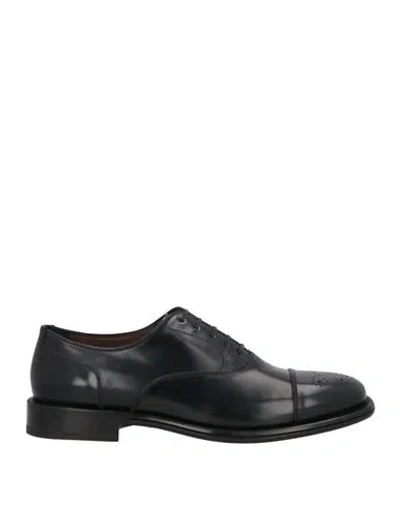 Ferragamo Gillo Gancio Oxford Shoes In Calf Leather In Black