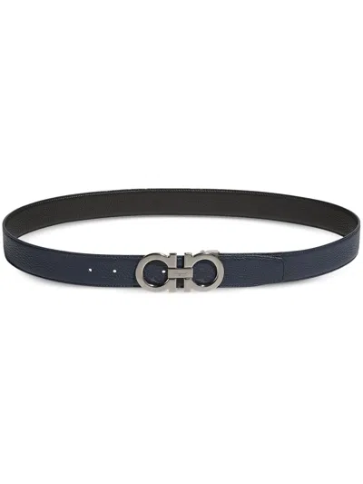 Ferragamo Man Lavagna Nero Belt