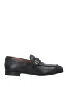 Ferragamo Man Loafers Black Size 11.5 Calfskin In Black
