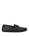 Ferragamo Man Loafers Black Size 11.5 Calfskin In Black