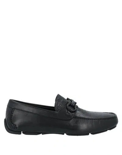 Ferragamo Man Loafers Black Size 6 Calfskin