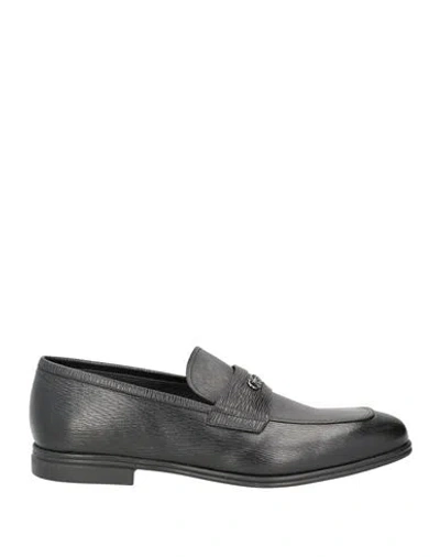 Ferragamo Man Loafers Black Size 6 Calfskin