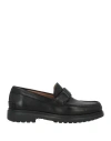Ferragamo Man Loafers Black Size 7 Calfskin