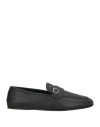 Ferragamo Man Loafers Black Size 7.5 Calfskin In Black