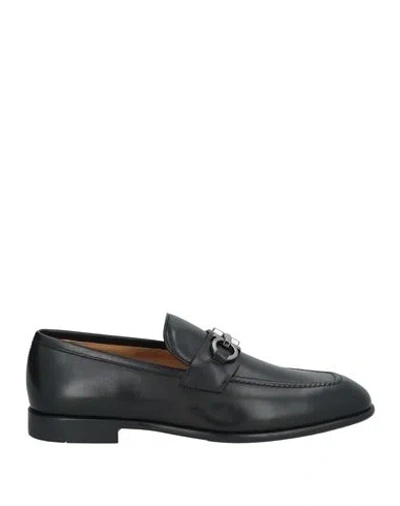 Ferragamo Black Gancini Casual Business Shoes