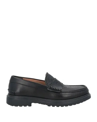 Ferragamo Man Loafers Black Size 8.5 Calfskin