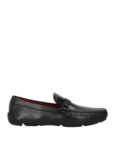 Ferragamo Man Loafers Black Size 8.5 Leather