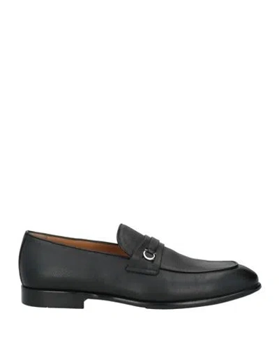Ferragamo Man Loafers Black Size 8.5 Leather