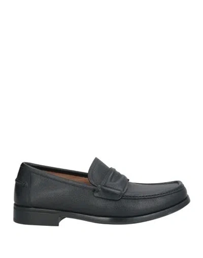 Ferragamo Man Loafers Black Size 9 Calfskin
