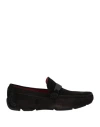 Ferragamo Man Loafers Black Size 8.5 Leather In Black