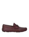 Ferragamo Man Loafers Cocoa Size 9 Calfskin In Brown