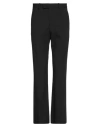 Ferragamo Man Pants Black Size 30 Virgin Wool In Black