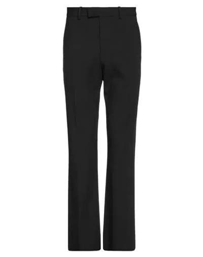 Ferragamo Man Pants Black Size 30 Virgin Wool