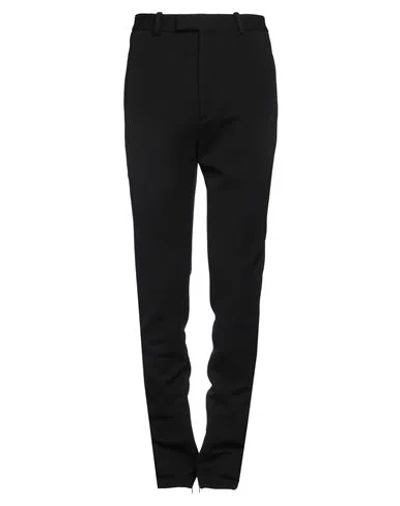 Ferragamo Man Pants Black Size 34 Polyamide, Acrylic, Wool, Elastane