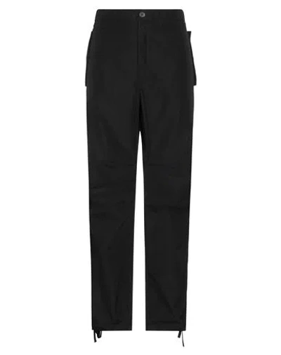Ferragamo Man Pants Black Size 34 Polyamide, Cotton