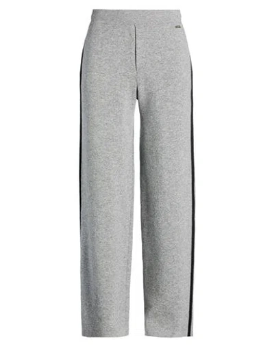 Ferragamo Man Pants Grey Size L Virgin Wool, Polypropylene, Polyamide, Elastane In Gray
