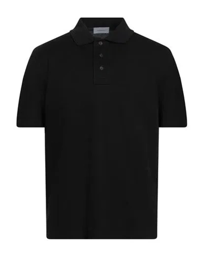 Ferragamo Man Polo Shirt Black Size Xxl Cotton