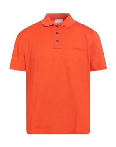 FERRAGAMO FERRAGAMO MAN POLO SHIRT ORANGE SIZE XXL COTTON