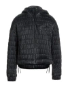 Ferragamo Man Puffer Black Size 40 Polyamide In Black