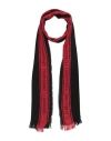 Ferragamo Man Scarf Black Size - Wool, Silk