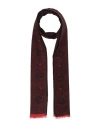 Ferragamo Man Scarf Brick Size - Silk In Red