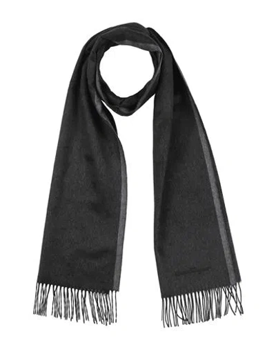 Ferragamo Man Scarf Grey Size - Silk In Pink