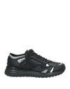 Ferragamo Beck Leather Sneaker In Black