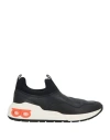 Ferragamo Man Sneakers Black Size 8.5 Calfskin In Black