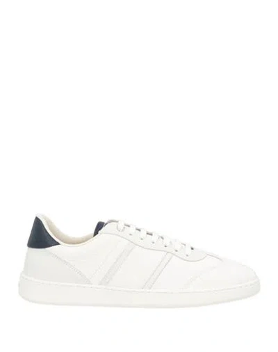 Ferragamo Achille Low-top Sneakers In White