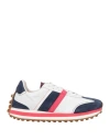 Ferragamo Iulio Suede Sneaker In White