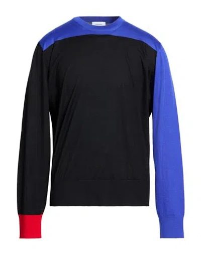 Ferragamo Man Sweater Black Size Xxl Cashmere