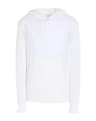 Ferragamo Man Sweater White Size L Cotton
