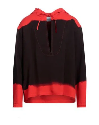 FERRAGAMO FERRAGAMO MAN SWEATSHIRT RED SIZE 40 VISCOSE