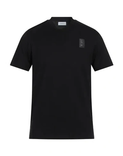 Ferragamo Man T-shirt Black Size Xxl Cotton