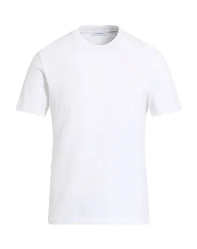 Ferragamo Man T-shirt White Size L Cotton