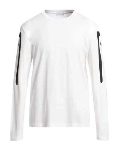 Ferragamo Man T-shirt White Size L Cotton
