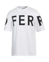 Ferragamo White Oversize Cotton T-shirt In White