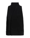 Ferragamo Man Tailored Vest Black Size 38 Viscose, Elastane, Cotton In Black