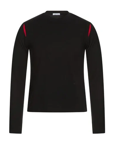 Ferragamo Man T-shirt Black Size Xl Cotton