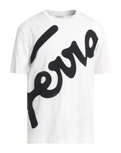 Ferragamo Man T-shirt White Size Xs Cotton