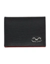 Ferragamo Man Wallet Black Size - Calfskin In Black