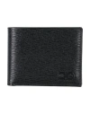 Shop Ferragamo Man Wallet Black Size - Leather