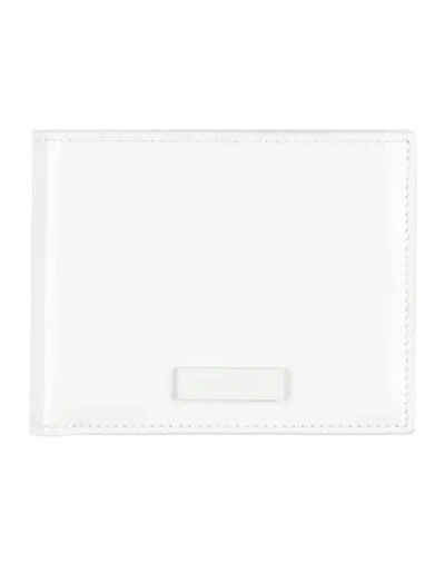 Ferragamo Man Wallet White Size - Calfskin
