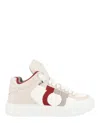 Ferragamo Marvelous High-top Sneakers In Multi