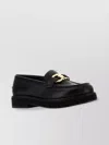 Ferragamo Maryan Chunky Sole Loafers With Gold-tone Hardware